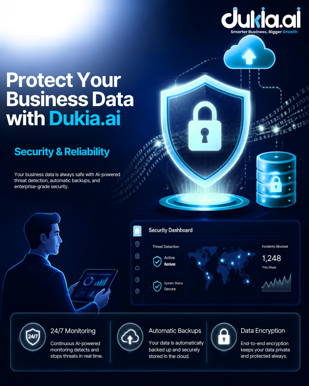 Protect Your Business Data with Dukia.ai