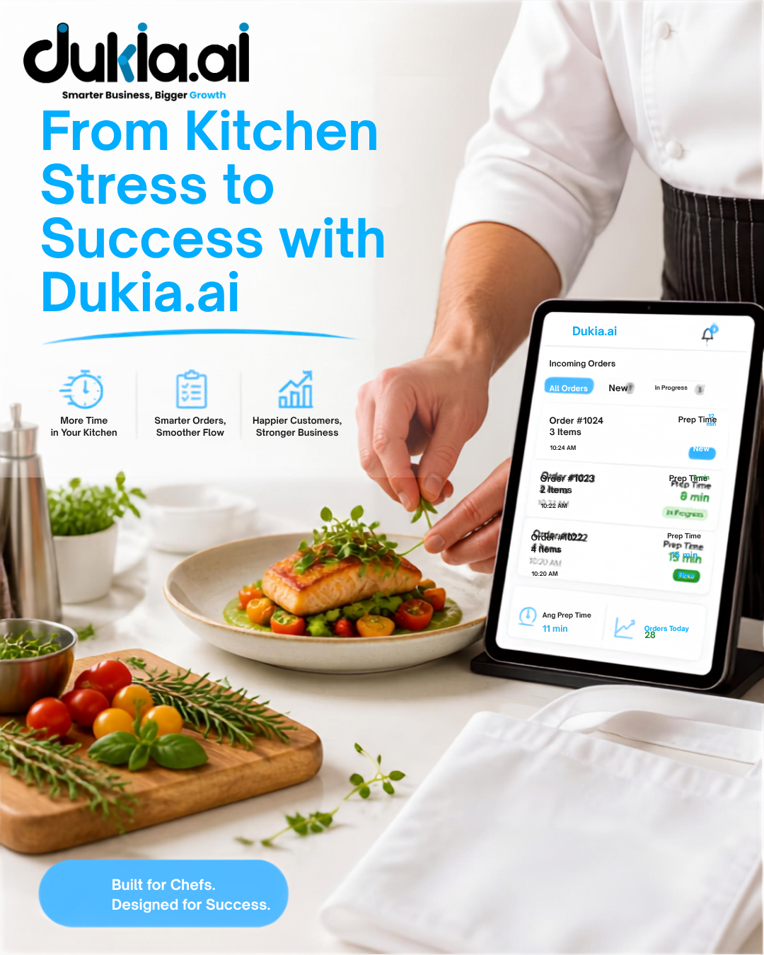 From Kitchen Stress to Success with Dukia.ai