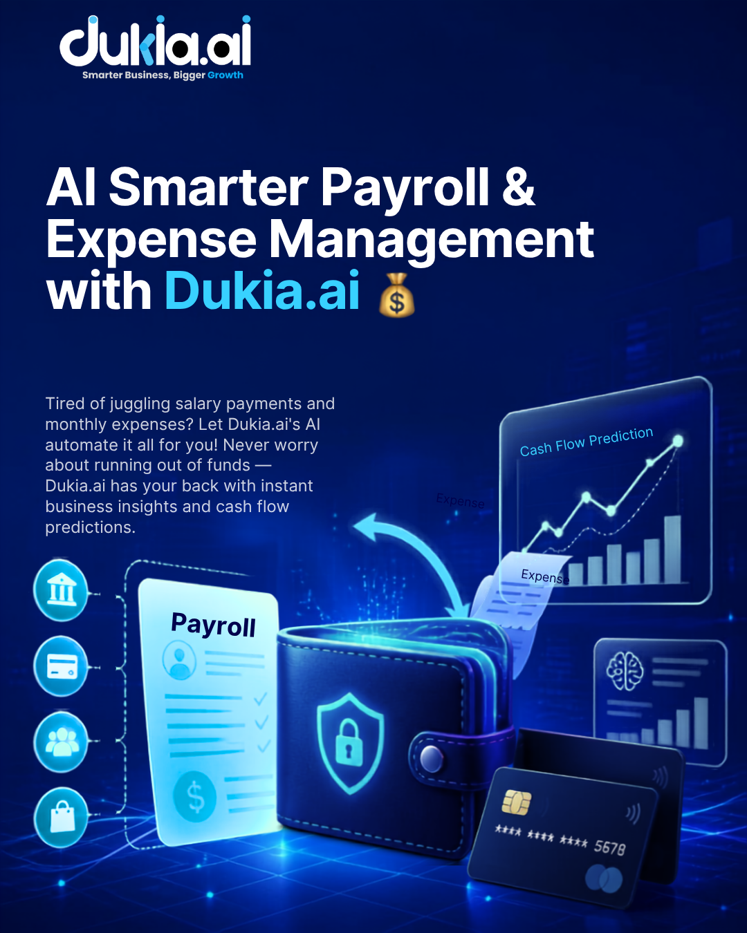 Smarter Payroll & Expense Management with Dukia.ai